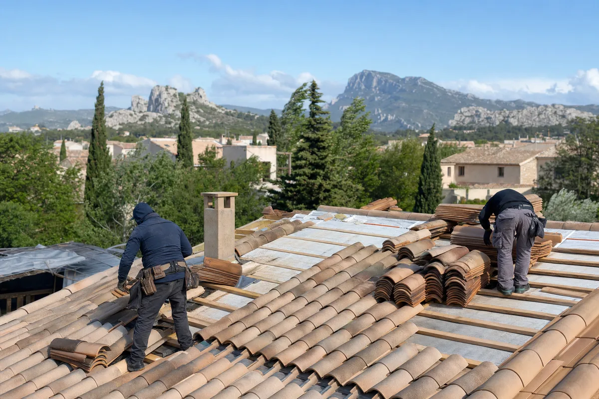 Zones d'intervention : couvreurs dans le 13